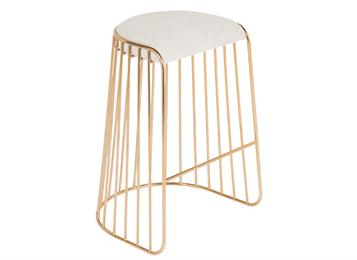 現(xiàn)代時(shí)尚酒吧不銹鋼高腳椅家具