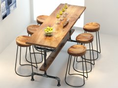  定制西餐廳家具常用那些材料？