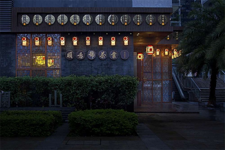 茶藝館空間設(shè)計效果圖