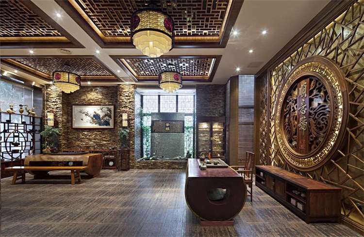 茶藝館空間設(shè)計效果圖