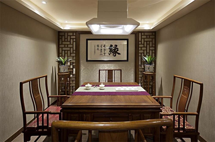 茶藝館空間設(shè)計效果圖