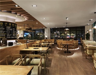 連鎖——拾味館海口上邦百匯城店餐廳飲空間設(shè)計(jì)