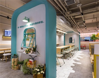 特色餐廳——叁肆吾骨湯土豆粉餐廳空間設(shè)計