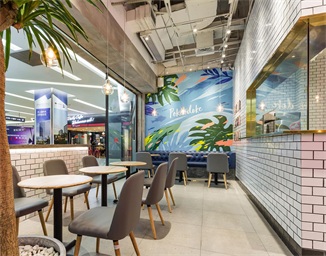 休閑餐廳——Poke-doke深圳福田店餐飲商業(yè)空間設(shè)計