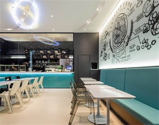 休閑餐廳——好色派深圳海岸城店主題餐飲空間設(shè)計